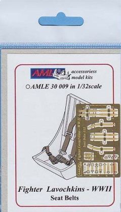 1:32 Seatbelts Lavochkin Fighters WWII (PE set)