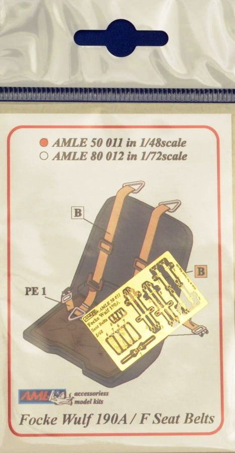 1:48 Seatbelts Focke Wulf 190 A/F (PE set)