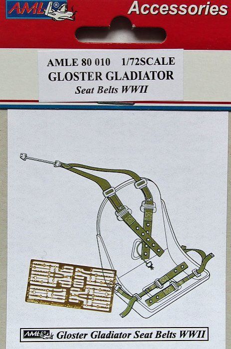 1:72 Seatbelts WWII Gloster Gladiator