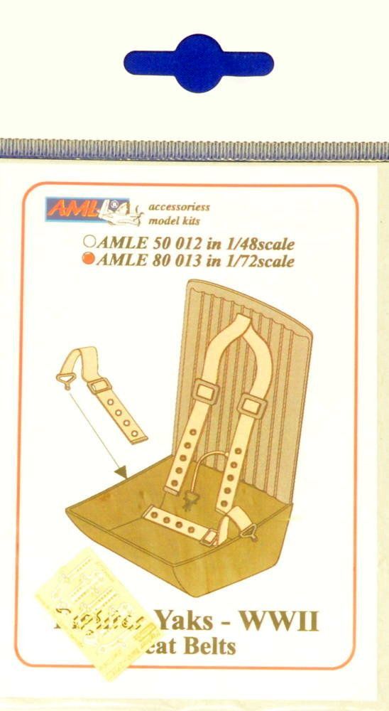 1:72 Seatbelts Fighter Yaks WWII (PE set)
