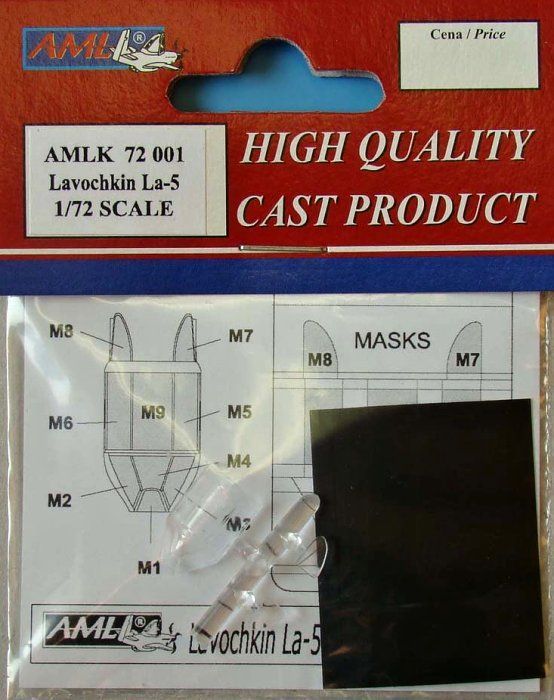 1:72 Canopy & Mask for Lavochkin La-5 (AML)