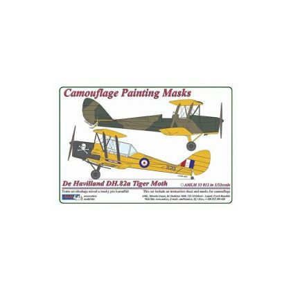 1:32 De Havilland DH.82a Tiger Moth camouflage mask