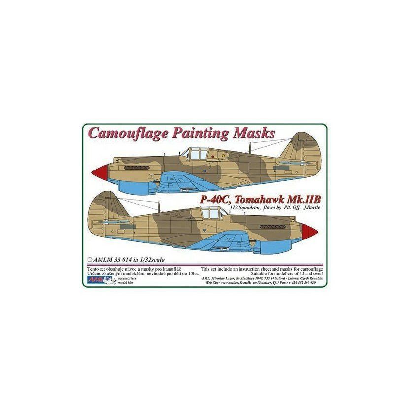 1:32 Curtiss P-40 C Tomahawk Mk.IIB /TRM