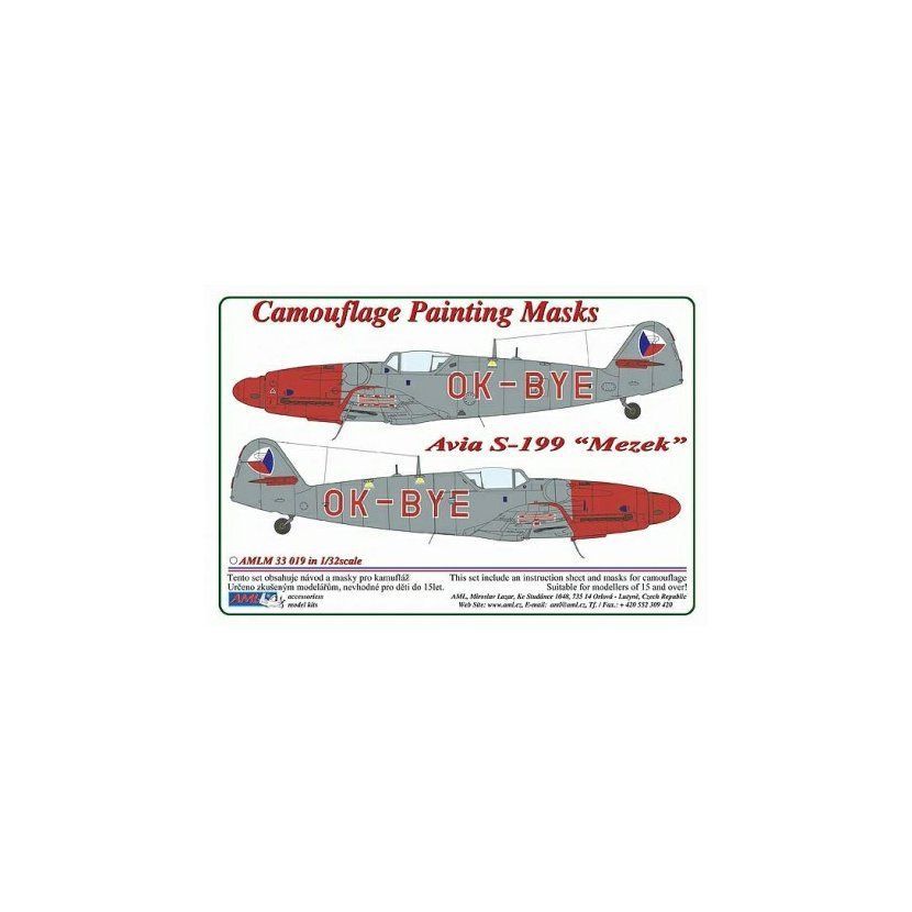 1:32 Avia S-199 Mule OK-BYE – Czech Police version