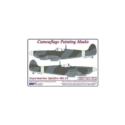 1:48 Supermarine Spitfire Mk.IX camouflage mask