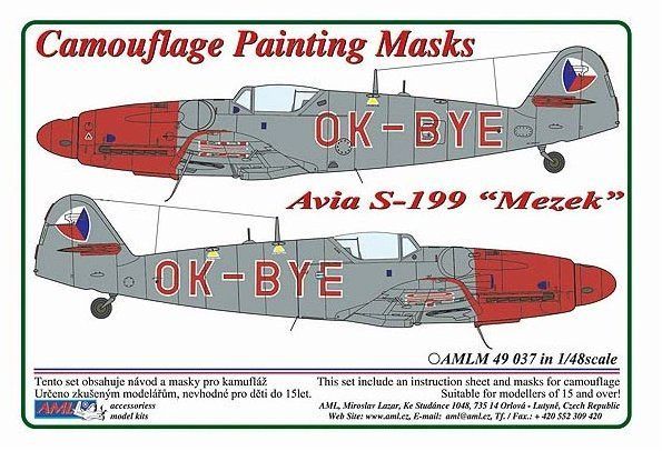 1:48 Avia S-199 Mule OK-BYE – Czech Police version