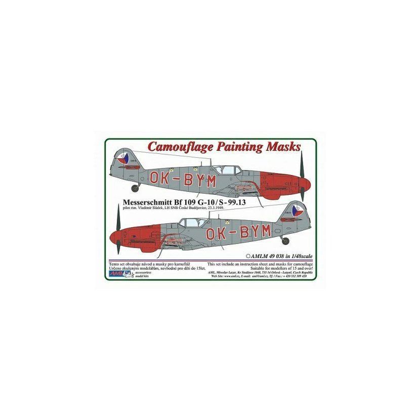 1:48 Messerschmitt Bf 109G-10/S.99 OK-BYM – Czech Police version