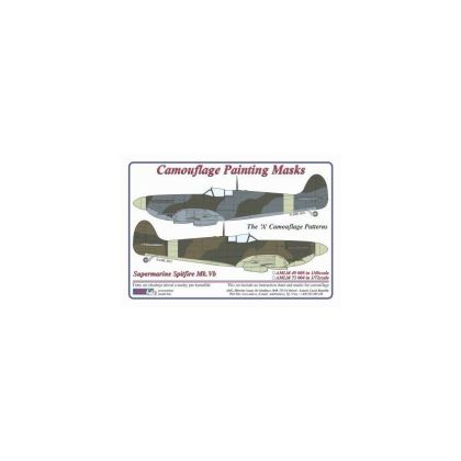 1:72 S.Spitfire Mk.Vb - Camouflage painting masks scheme 