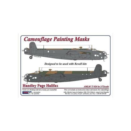 1:72 HP Halifax Mk.II / Early – 2 Versions Camouflage Patterns