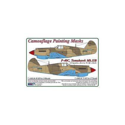 1:72 Curtiss P-40 C Tomahawk Mk.IIB /AFX,AML,ACD,HBB