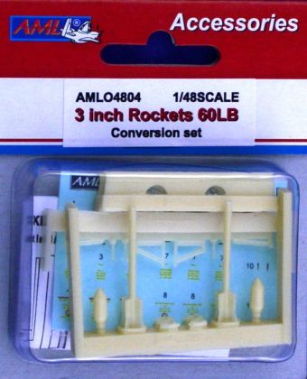 1:48 3-inch Rockets 60LB - Conv.set
