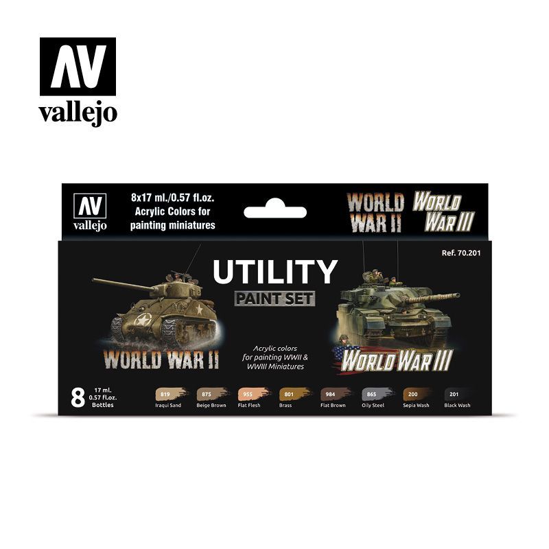 Utility Paint Set WWII & WWIII Set