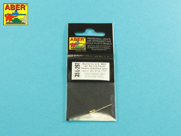 1:35 Barrel to U.S. M85 cal .50 heavy machine gun used on M60, M728, LVTP7