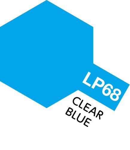 LP-68 Clear Blue/Modrá průhledná