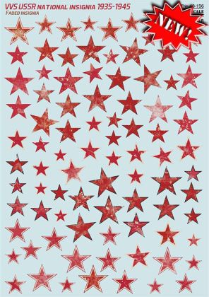 1:48 VVS USSR nation.insignia 1935-45 (wet decals)