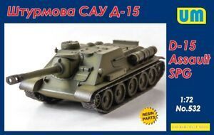 1:72 D-15 Assault Self-propelled Gun