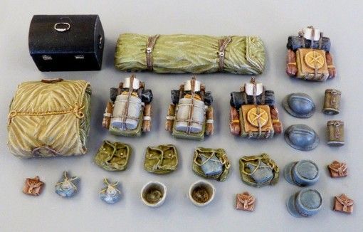 1:48 French rucksacks WWI.