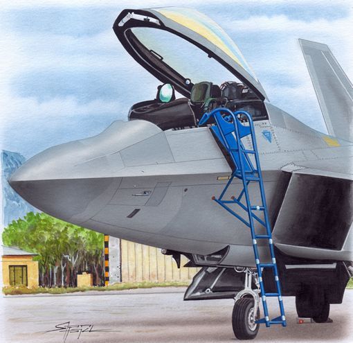 1:48 Ladder for F-22