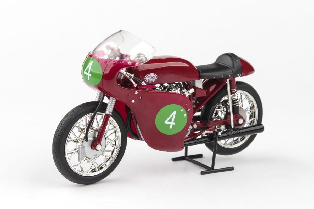 1:18 Jawa 250R 2xOHC (1961) - Velká Cena Československa Brno 1961 #4 Havel