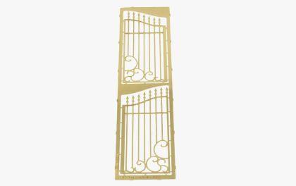 1:35 Metal Fence Set A - Gate