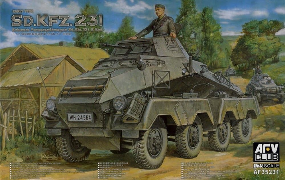 1:35 Sd. Kfz. 231 early type