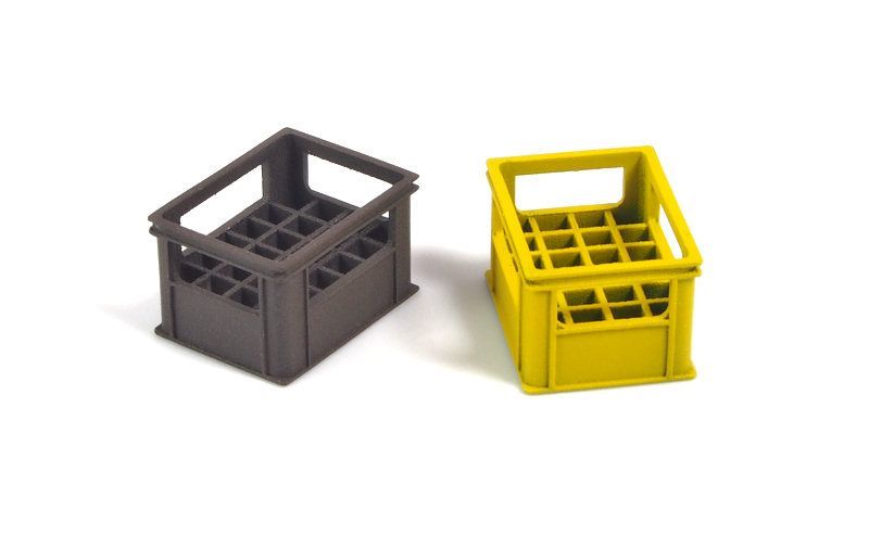 1:35 Plastic Crates for Bottles