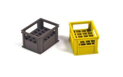1:35 Plastic Crates for Bottles