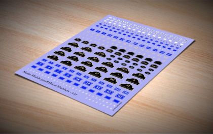 1:35 House Numbers decals