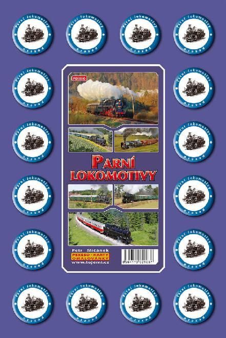 Pexeso Parní lokomotivy