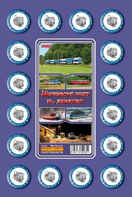 Pexeso Motorové vozy Elektrické jednotky