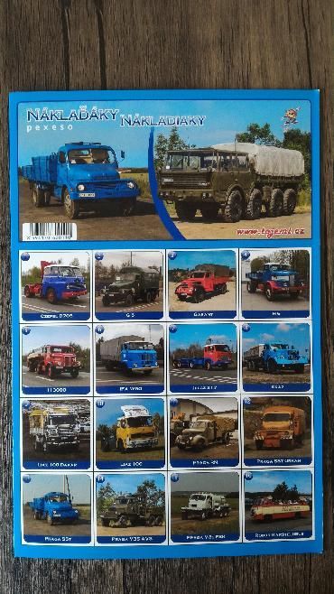 Pexeso náklaďáky