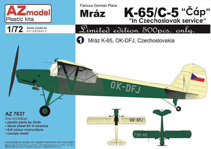 1:72 K-65/C-5 Čáp 