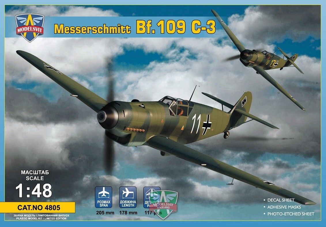 1:48 Messerschmitt Bf.109 C-3