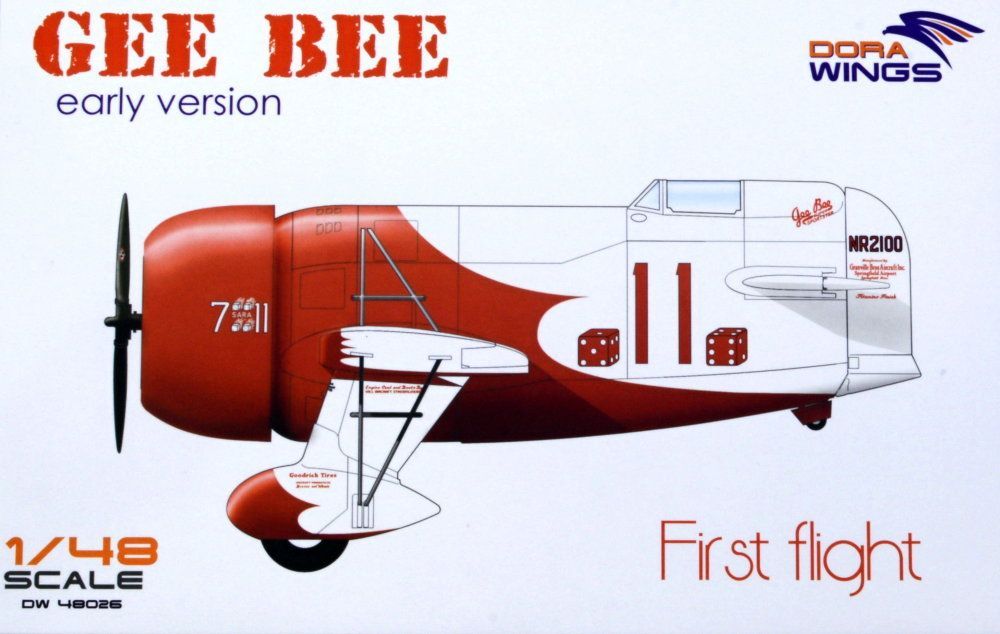 1:48 Gee Bee Super Sportster R1 (early version)