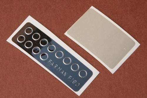 1:72 Farman F.190 canopy and window mask + window frame