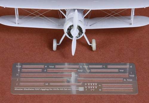 1:72 Gloster Gladiator Mk.I/Mk.II rigging set