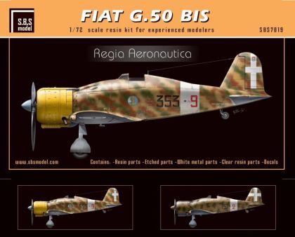 1:72 Fiat G.50 bis 'Regia Aeronautica'