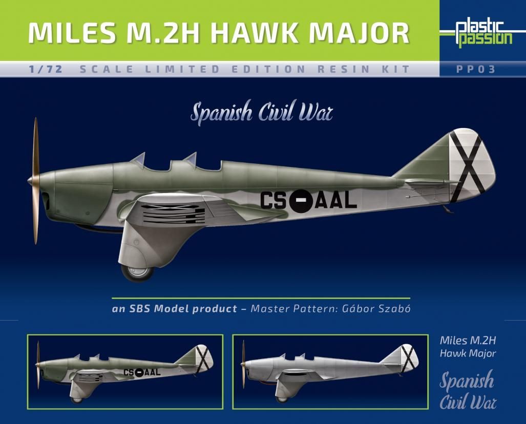 1:72 Miles M.2H Hawk Major 'Spanish Civil War'