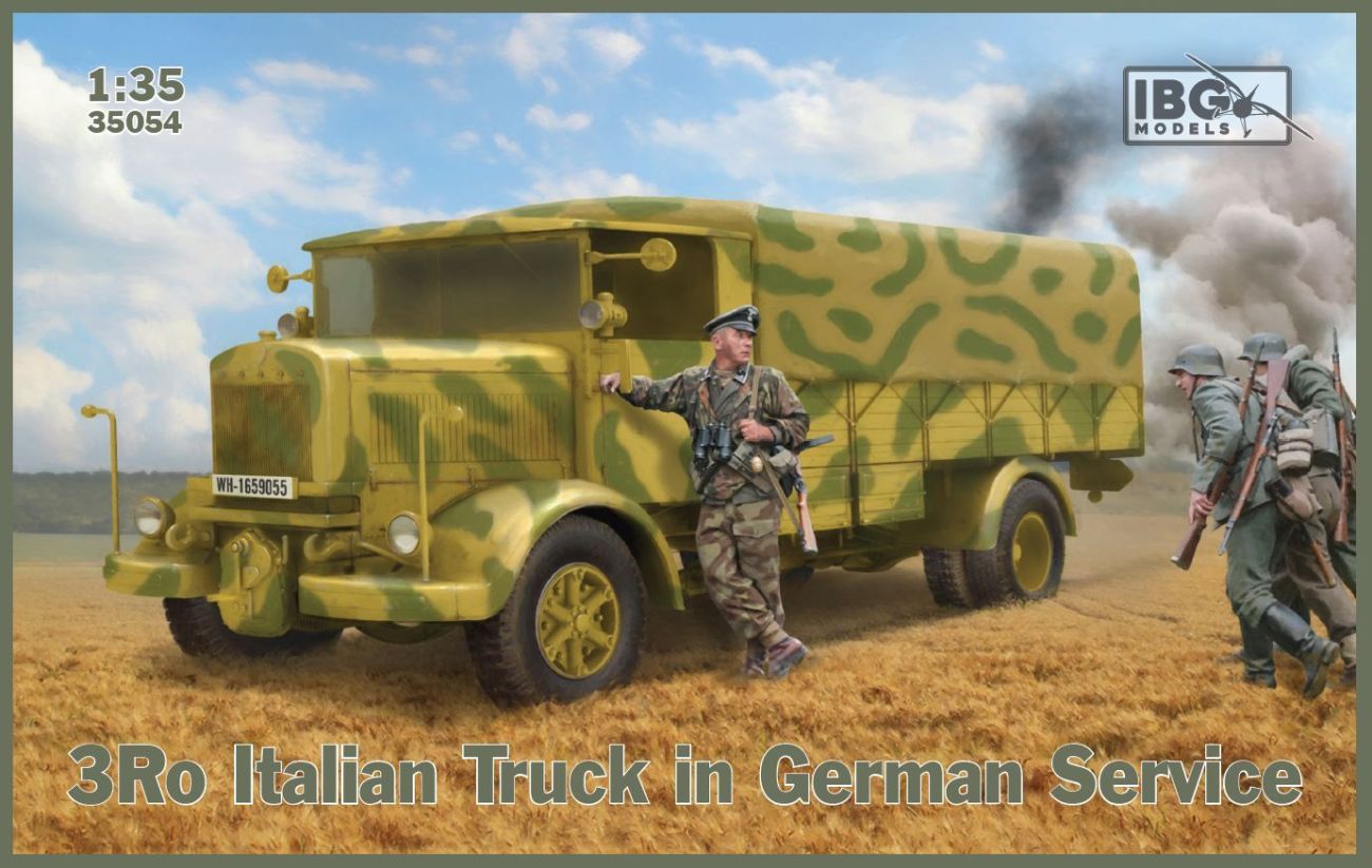 1:35 3Ro Italian Truck in German Service