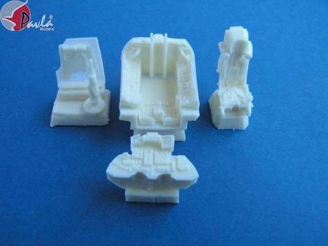 1:48 Su-27 Flanker Cockpit set for Academy