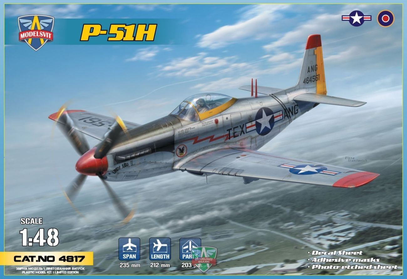 1:48 P-51H Mustang