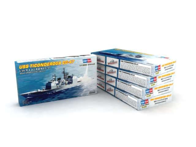 1:1250 USS TICONDEROGA CG-47