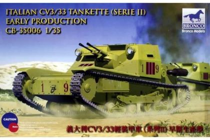 1:35 Italian CV/33 Tankette Early Production