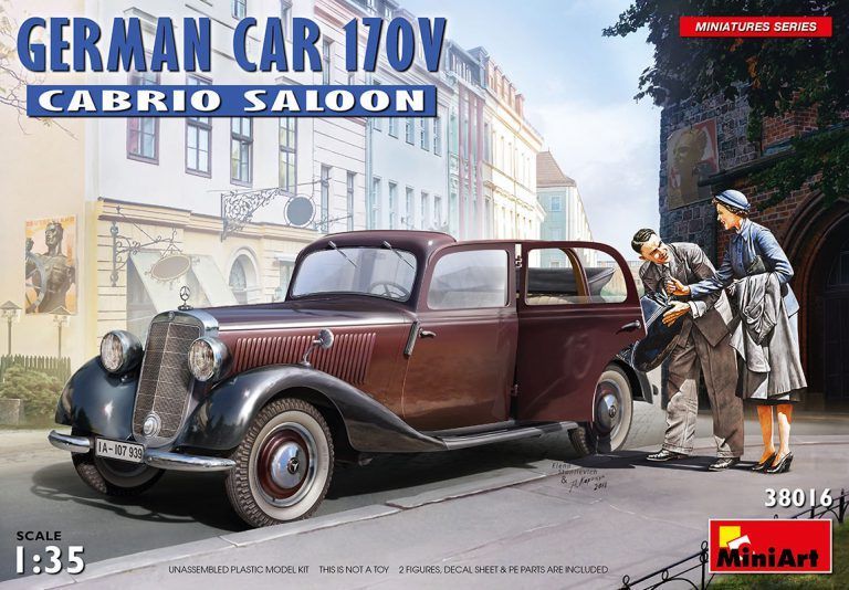 1:35 GERMAN CAR 170V CABRIO SALOON