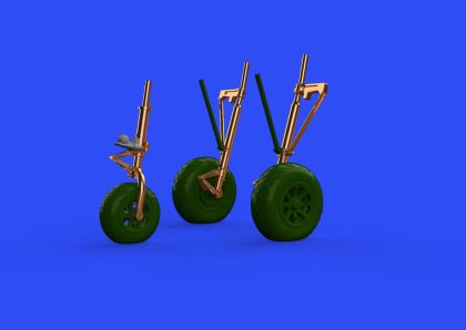 1:48 P-38F/G undercarriage legs BRONZE