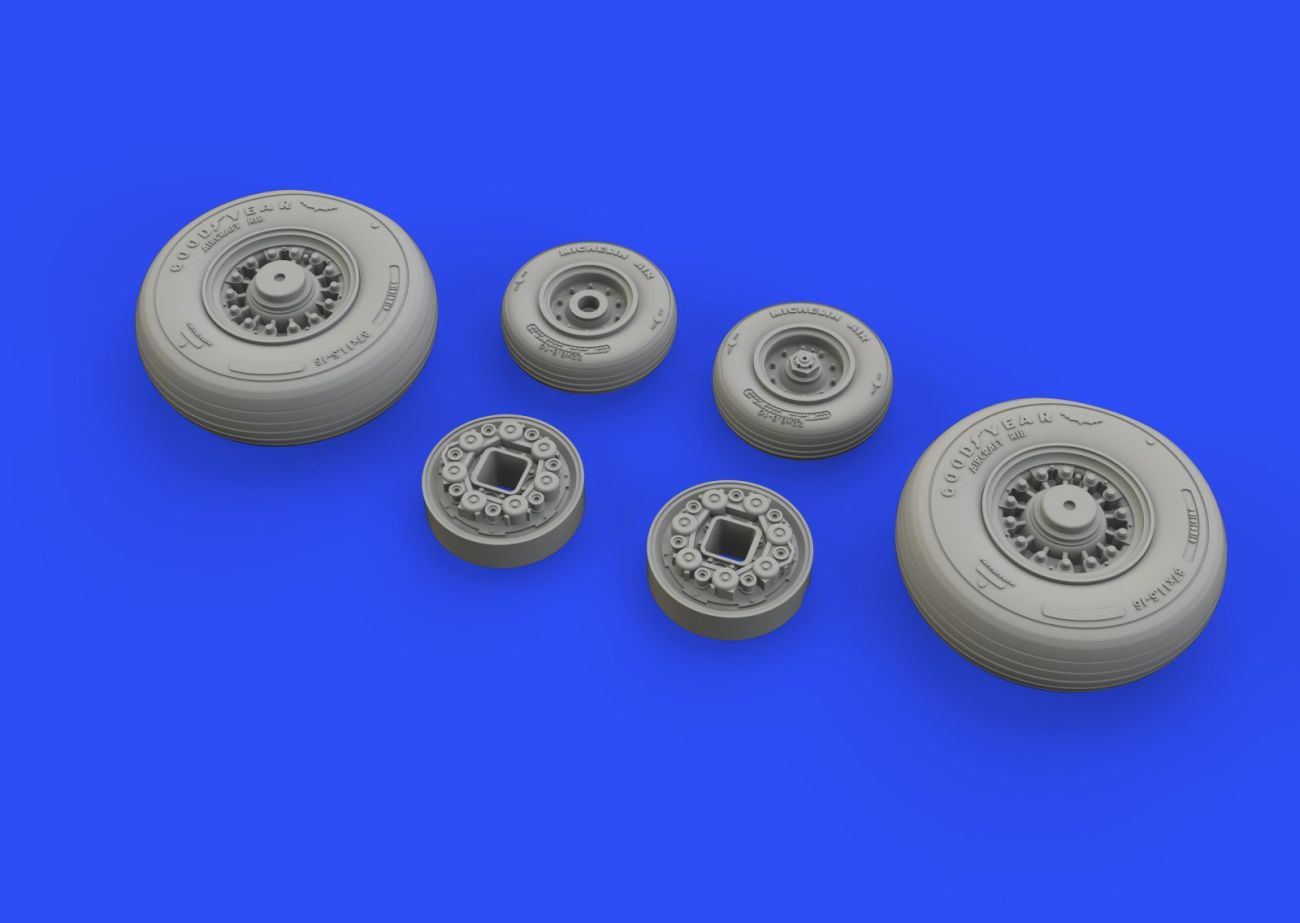 1:48 F-14D wheels