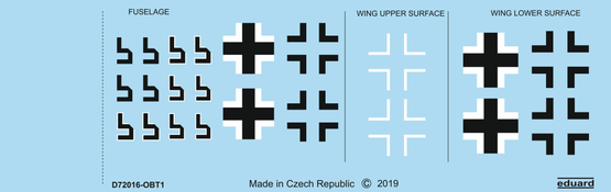 1:72 Fw 190A-8 national insignia
