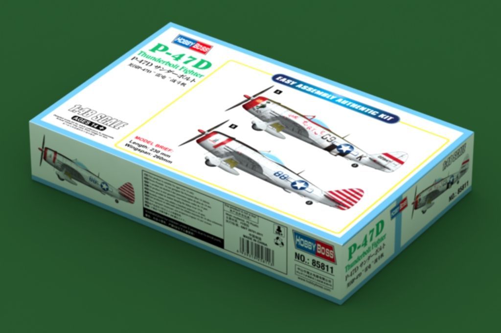 1:48 P-47D Thunderbolt Fighter