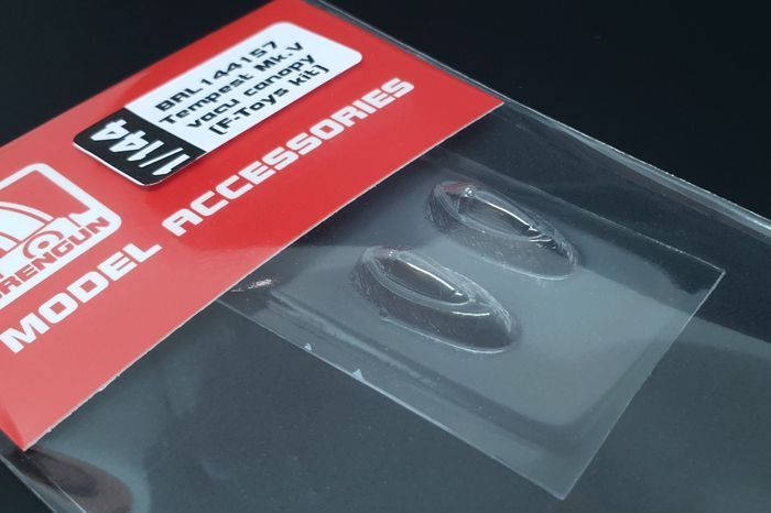 1:144 Tempest Mk.V vacu canopy (F-Toys kit)