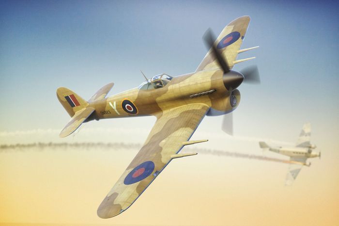 1:72 Typhoon Mk.Ib Car Doors-Desert and Luftwaffe trials